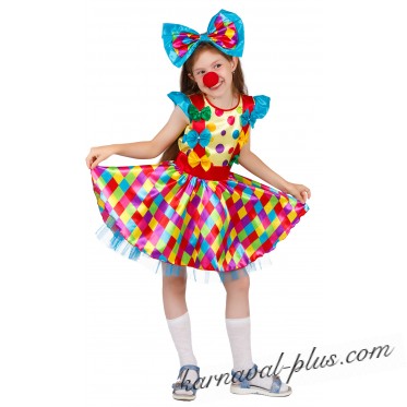 Карнавальный костюм Клоунесса, детский